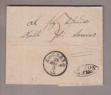 CH Heimat TI Someo 1858-05-28 (Locarno) Strahlenstempel Auf BOM Inhalt - Covers & Documents