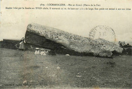 Locmariaquer * Menhir Men Er Crock , Pierre De La Fée * Monolithe - Locmariaquer