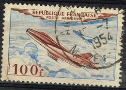 FR VAR 37 - FRANCE PA 30 Obl. Variété Cadre Inférieur Partiellement Effacé - Usati