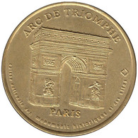 75-0265 - JETON TOURISTIQUE MDP - Arc De Triomphe - CNMHS - 1998.2 - Sin Fecha