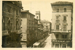 Rijeka * Carte Photo * Street * Tramway * Croatie Croatia - 1946-....: Modern Era