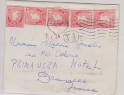 Irlande Lettre Taxée De Dundalk Pour Trouville 02.07.1968 - Briefe U. Dokumente