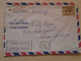 D192214   Canada - Cover     -ca 1987 Keswick,  Ontario - Stamp Spinning Wheel  -Rouet   -sent To Hungary - Cartas & Documentos