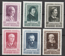 Belgie  .   OBP   .    892/897   .    **   .    Postfris   .  /  .   Neuf Avec Gomme Et SANS Charnière - Unused Stamps