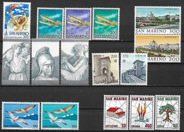 C2501 - Lot Timbres Neufs** Saint-Marin - Collections, Lots & Séries