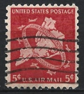 United States 1948. Scott #C38 (U) New York City  *Complete Issue* - 2a. 1941-1960 Used