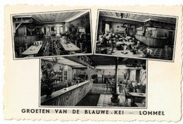 Blauwe Kei Groeten Fotokaart - Lommel