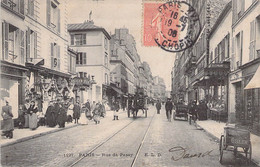 CPA France - Paris - Rue De Passy - E. L. D. - Oblitérée Chopin 1906 - Opticien - Attelage - Animée - Charrette - Autres & Non Classés