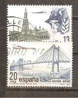 España/Spain-(usado) - Edifil  2635-36  - Yvert  Aéreo 298-99 (o) - Oblitérés