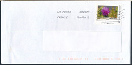 France-IDTimbres - Chardon Lorrain - YT IDT 7 Sur Lettre Du 18-09-2012 - Storia Postale