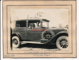 Photographie Ancienne Automobile Ancienne à Identifier - Coches