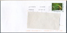 France-IDTimbres - Cigale - YT IDT 7 Sur Lettre Du 10-02-2012 - Briefe U. Dokumente