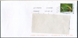 France-IDTimbres - Cigale - YT IDT 7 Sur Lettre Du 10-02-2012 - Storia Postale