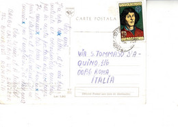 ROMANIA  1973 - Copernico  Su Cartolina - Lettres & Documents
