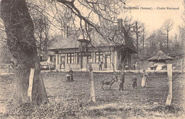 CPA France - Landes - Dargnies - Somme - Chalet Normand - Oblitérée - Ferme - âne - Enclos - Animée - Other & Unclassified