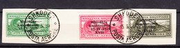 Albania 1939 Nice Used Piece Of Three - Albanië