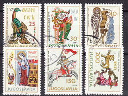 Yugoslavia Republic 1964 Mi#1095-1100 Used - Used Stamps
