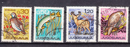 Yugoslavia 1967 Animals Mi#1228-1231 Used - Usados