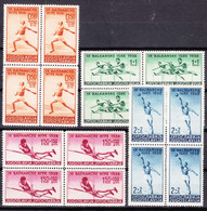 Yugoslavia Kingdom, Sport 1938 Mi#362-365 Mint Never Hinged Pcs. Of 4 - Unused Stamps