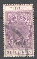 1906  3/- Postal Fiscal Used - Postal Fiscal Stamps