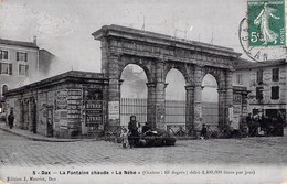 CPA France - Landes - Dax - LA Fontaine Chaude La Nehe - Edition J. Mauriet - Oblitérée - A. Breger - Bains - Animée - Dax