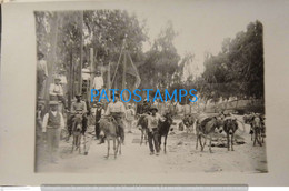 197885 BOLIVIA COSTUMES NATIVE PEOPLE IN DONKEY POSTAL POSTCARD - Bolivie