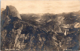 (1 N 7) VERY OLD  - B/w - USA - From Glacier Point - Yosemite