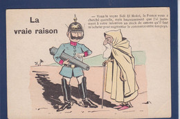 CPA Maroc Caricature Satirique Kaiser Allemagne Non Circulé - Sonstige & Ohne Zuordnung