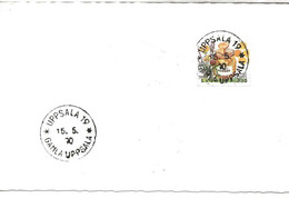 Sweden 1990 Beekeeping - Ready Honey, Mi 1618  - Cancelled First Day Gamle Uppsala 15.5.90  FDC - Briefe U. Dokumente