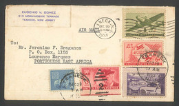 FDC USA New Jersey To Mozambique Portuguese East Africa 1953 - Africa Portoghese