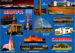 (1 N 10) Austalia - ACT -  Canberra Multiview (2 Postcards = Very Similar) - Canberra (ACT)