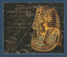 Egypt - 2022 - TUTANKHAMUN Tomb Discovery Centennial - Golden - MNH** - Egiptología