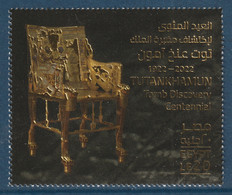 Egypt - 2022 - TUTANKHAMUN Tomb Discovery Centennial - Golden - MNH** - Nuovi