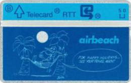 Belgium - P-138 Airbeach Max L&G Private Card, 1000ex, Mint - Zonder Chip