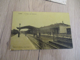 CPA 34 Hérault Gare Lunel Vue Intérieure Colorisée Toilée - Lunel