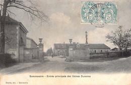 CPA - FRANCE - 52 - SOMMEVOIRE - Entrée Principale Des Usines Durenne - Charton édit - Other & Unclassified