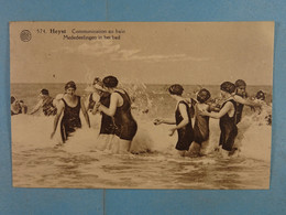 Delcampe - Heyst-sur-Mer Communication Au Bain - Heist