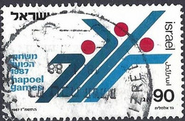 Israel 1987 - Mi 1062 - YT 1004 ( 15th Hapoel Games ) - Used Stamps (without Tabs)