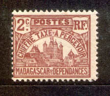 Madagaskar - Madagascar 1908 - Michel Nr. Porto  8 ** - Portomarken