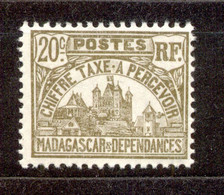 Madagaskar - Madagascar 1908 - Michel Nr. Porto 12 ** - Postage Due