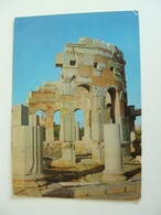 LIBYA LEPTIS MAGNA   LIBIA  LIBYE  AFRICA  POSTCARD USED - Libya