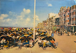 De Panne Het Strand En Zeedijk Gelopen 1971 - De Panne