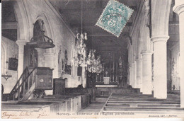 CPA HORNOY INTERIEUR DE L' EGLISE PAROISSIALE - Hornoy Le Bourg