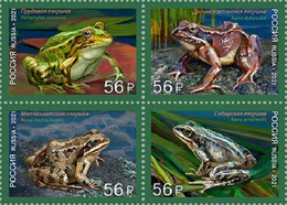 2021 2980 Russia Fauna - Frogs MNH - Ungebraucht