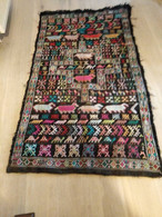 TAPIS BERBERE FAIT MAIN SUD MAROC 0.95X1.60 / TRES COLORE Cf Scan ) T.BIEN EN TENTURE MURALE - Rugs, Carpets & Tapestry