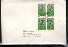 Austria 1988 WWF Birds Interesting Letter - Lettres & Documents