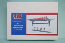 SAI - STATION AVIA Avec Pompes à Essence Maquette Réf. 464 Neuf NBO HO 1/87 - Décors