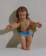I110377 Pastorello Presepe - Statuina In Plastica - Gesù Bambino - Cm 4 - Christmas Cribs