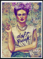 Frida Kahlo, Painter, Portrait, Flowers, Cigarettes - Femmes Célèbres