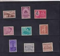 India 1957 Complete Year Pack / Set / Collection Total 9 Stamps (No Missing) MNH As Per Scan - Volledig Jaar